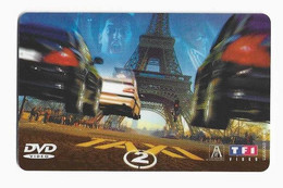 FRANCE CARTE CINEMA BOULANGER TAXI 2  TOUR EIFFEL - Movie Cards