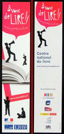 Marque-page Signet : Centre National Du Livre - à Vous Lire 27 Au 30 Mai 2010 - Marque-Pages