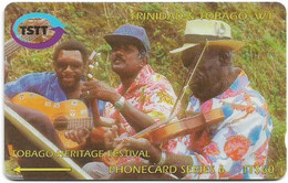 Trinidad & Tobago - TSTT (GPT) - Tobago Heritage Festival - 180CTTA (Crossed Ø), 1998, 60.000ex, Used - Trinidad & Tobago