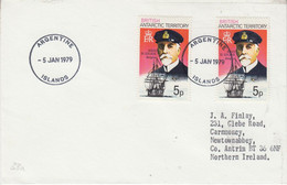 British Antarctic Territory (BAT) Cover Ca Argentine Islands 5 JAN  1979 (TB166) - Lettres & Documents