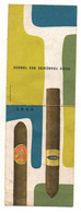 Petit Calendrier Cigares Campéones Jubilé 3 De 1964 Régie Française Des Tabacs - Format : 11x7.5 Cm - Other & Unclassified