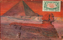 10197 - EGYPTE - THE SPHINX AND THE PYRAMID OF CHEOPS - Sphinx