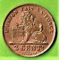 BELGIQUE / 2 CENTIMES / 1919 - 2 Cent