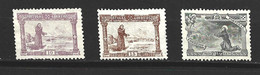 PORTUGAL - 1895 (*)   Y&T N° 109 - 111 - 112 / Sans Gomme - Without Gum - Neufs