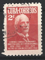 CUBA. N°368 Oblitéré De 1952. Au Profit De La Caisse De Retraite Des Employés Des PTT. - Oblitérés