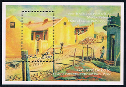 Afrique Du Sud - Hommage Au Peintre Gérard Sekoto BF 42 (année 1996) ** - Blocchi & Foglietti