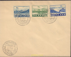 546369 MNH ISLANDIA 1952 AVIONES Y GLACIARES - Collections, Lots & Séries