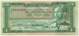 Ethiopia - 1 Dollar - ND ( 1966 ) - Pick 25 - Serie ER - Aethiopien
