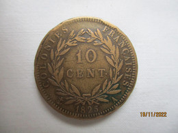 France: 10 Centimes Colonies 1825 - Französische Kolonien (1817-1844)