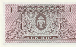 BANQUE NATIONALE DU LAOS  - UN KIP - Autres - Asie