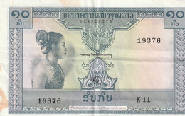 BANQUE NATIONALE DU LAOS  - DIX  KIP - Sonstige – Asien