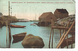 57204) Canada Peggy's Cove Near Halifax Censor Postmark Cancel 1941 - Halifax