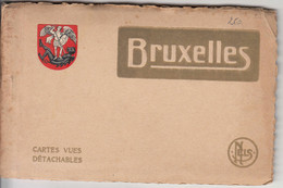 BRUXELLES - Carnet De 10 Cartes-vues Détachables - Lotti, Serie, Collezioni