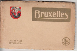 BRUXELLES - Carnet De 10 Cartes-vues Détachables - Lotes Y Colecciones