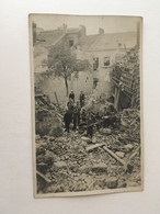 Oostende  FOTOKAART Kleine Kaaistraat  Vernielingen Tijdens De Eerste Wereldoorlog 22 September 1917 - Oostende