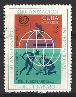 CUBA. N°1282 Oblitéré De 1969. OIT. - IAO