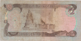 Iraq - Billet De 1/2 Dinar - 1980 - P68a - Iraq