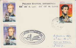 British Antarctic Territory (BAT) Palmer Station / RV Hero  Card Ca Rothera 8 - 1981 (TB173A) - Lettres & Documents