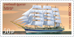 2022 Russia Training Sailing Vessel "Mir" MNH - Nuovi