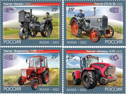 2022 Russia The History Of The Russian Tractor Building Industry MNH - Nuovi