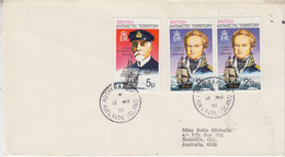 British Antarctic Territory (BAT)  Cover Ca Rothera Point Adelaide Island 8 MR 1981 (TB177) - Covers & Documents