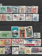 USA - Collection / Lot Of 27.Various Postage Stamps.#P2/2 - Sammlungen