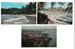 TRINIDAD - 3 Standart Pc 1960s - Aerial View  / Los : Ceuvas Bay / Balandra West - Beach - Trinidad