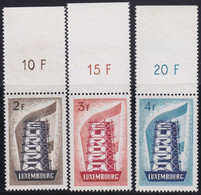 Luxembourg    .   Y&T     .    514/516  (2 Scans)     .    **    .      Neuf Avec Gomme Et SANS Charnière - Unused Stamps