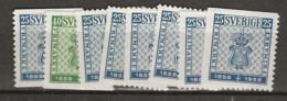 1955 MNH Sweden, Mi 402-03 Postfris** - Ongebruikt