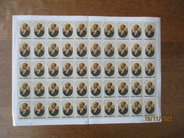 FEUILLE DE 50 TIMBRES HELLAS EAAHNIKH AHMOKPATIA 15 - Full Sheets & Multiples