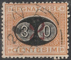 Italie 1890 -1891 N° 17 Timbres-taxe N° 4 Surchargé (H17) - Portomarken