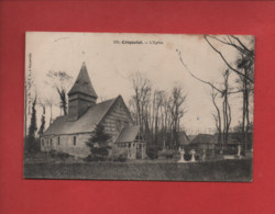 CPA -  Criquetot - L'église - Criquetot L'Esneval