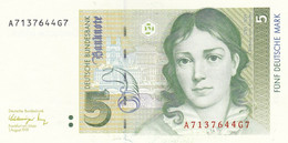 5 Mark 1991 ! UNC - 5 Deutsche Mark