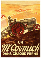 15043 Mc CORMICK  "dans Chaque Ferme "TRACTEURS  Tracteur Matériel Agricole N° 20  éditions Centenaire .  (Recto-verso) - Tractores