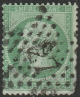 France 1871 Sc 24 Yt 35 Used Paris Star "27" (etoile) Cancel Damaged Perfs - 1871-1875 Ceres