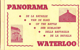 Panorama De La Bataille De Waterloo - Carnet De 12 Photos - Waterloo