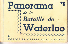 Panorama De La Bataille De Waterloo - Notice Et Cartes Explicatives - Carnet De 12 Cartes-vues - Waterloo