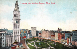 New York - Looking Into Madison Square - Plaatsen & Squares