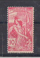 SVIZZERA -1900 - U.P.U. - UNIF.87  MLH VF - Unused Stamps