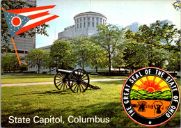 Ohio Columbus State Capitol Building And State Seal - Columbus
