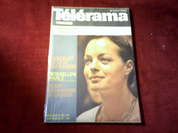 ROMY SCHNEIDER     °  TELERAMA  FEVRIER 1975 - Fernsehen