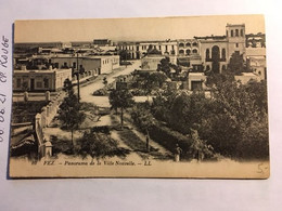 Cpa, MAROC, FEZ Panorama De La Ville Nouvelle, éd LL10, écrite En 1926 - Fez (Fès)