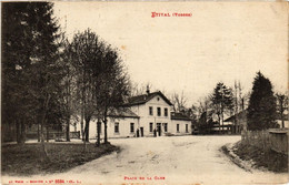 CPA ÉTIVAL Place De La Gare (401124) - Etival Clairefontaine