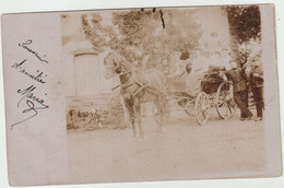 5755 GIRANCOURT Ferme Du Thiéha Pour Gugney Aux Aulx Monchablon  Famille Mathieu Militaire 1907 Calèche Horse Cheval - Autres & Non Classés