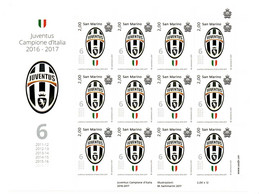 2017 - San Marino 2563 Juventus - Minifoglio   +++++++ - Unused Stamps
