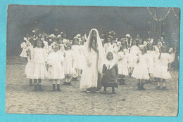 * Waregem - Waereghem (West Vlaanderen) * (Carte Photo - Fotokaart) Stoet, Cortège, Enfants, Zeldzaam, Unique, TOP - Waregem