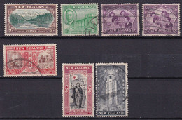 Nouvelle-Zélande   1946  YT 272-273-275x2-279-280-282  ° - Usati