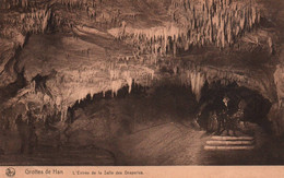 Grottes De Han - L'Entrée De La Salle Des Draperies - Rochefort
