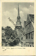 Stade - Hinterm Hagedorn Mit St. Cosmae-Kirche - Verlag Chr. Heinrich Waller Stade Gel. 1940 - Stade