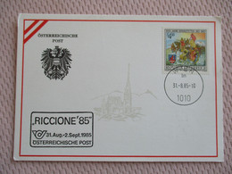 AUSTRIA ÖSTERREICH RICCIONE 85 POST PC CP AK POSTKARTE POSTCARD ANSICHTSKARTE CARTE POSTALE CARTOLINA PHOTO - Attersee-Orte